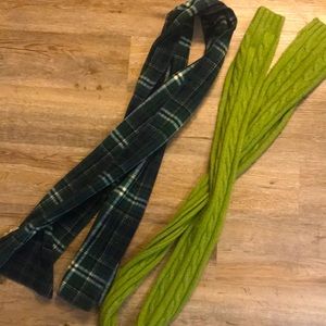 GAP and Cable-Knit Scarves